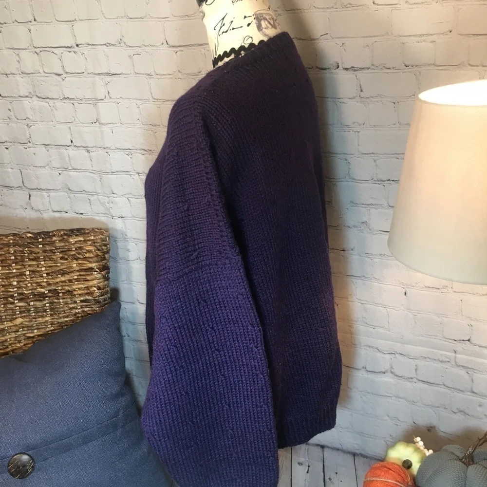 Markim Original plum knit sweater